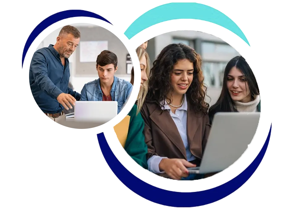 ERP para instituciones académicas diseñado para mejorar la gestión administrativa, académica y financiera de colegios y universidades."